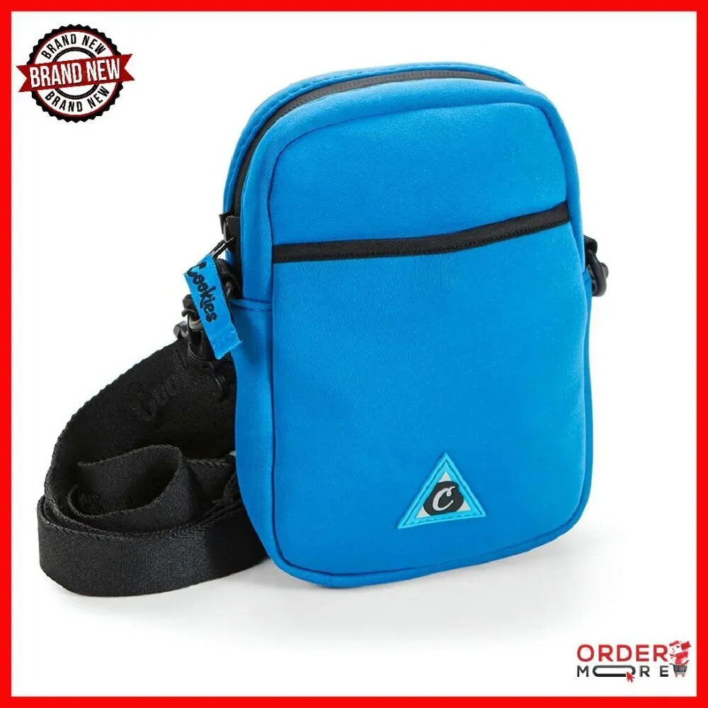 Compact Neoprene Smell Proof Crossbody Bag Adjustable Strap